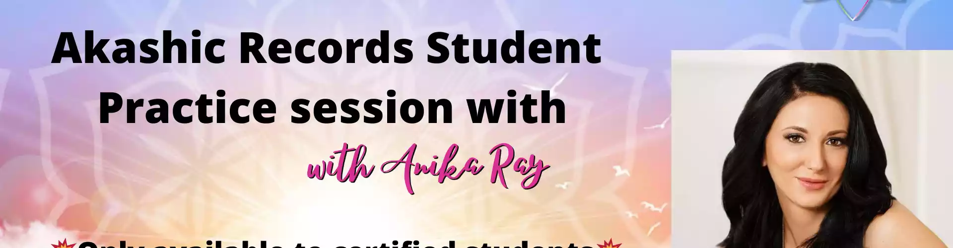 Akashic Student at Mentoring Session - Online Class by Anika Ray